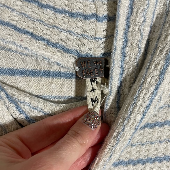 Free People We the Free Drippy Kristina Thermal - Picture 6 of 7